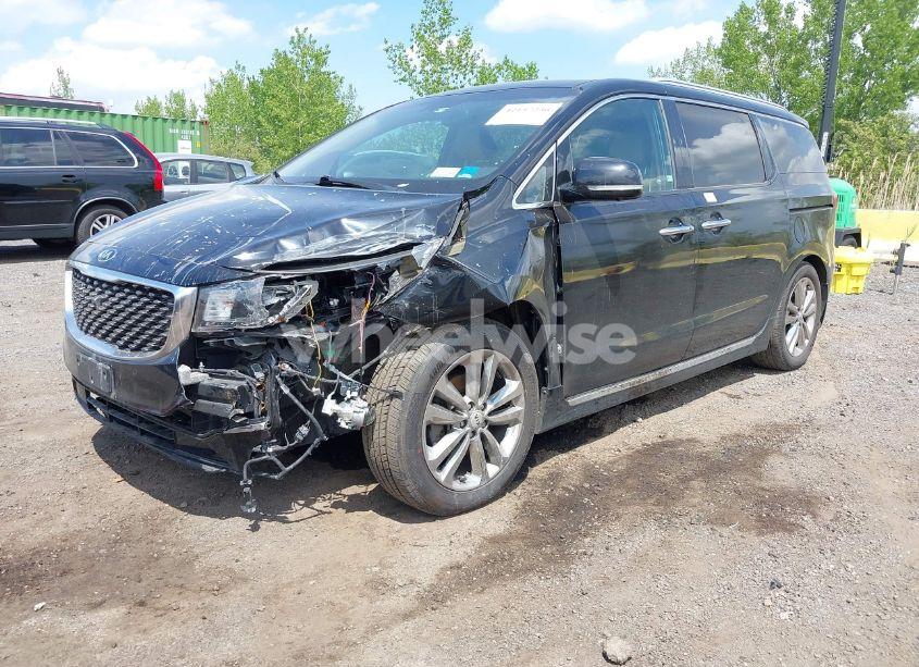 Photo 2 of 2018 Kia Sedona SX LIMITED (VIN KNDME5C10J6349386)
