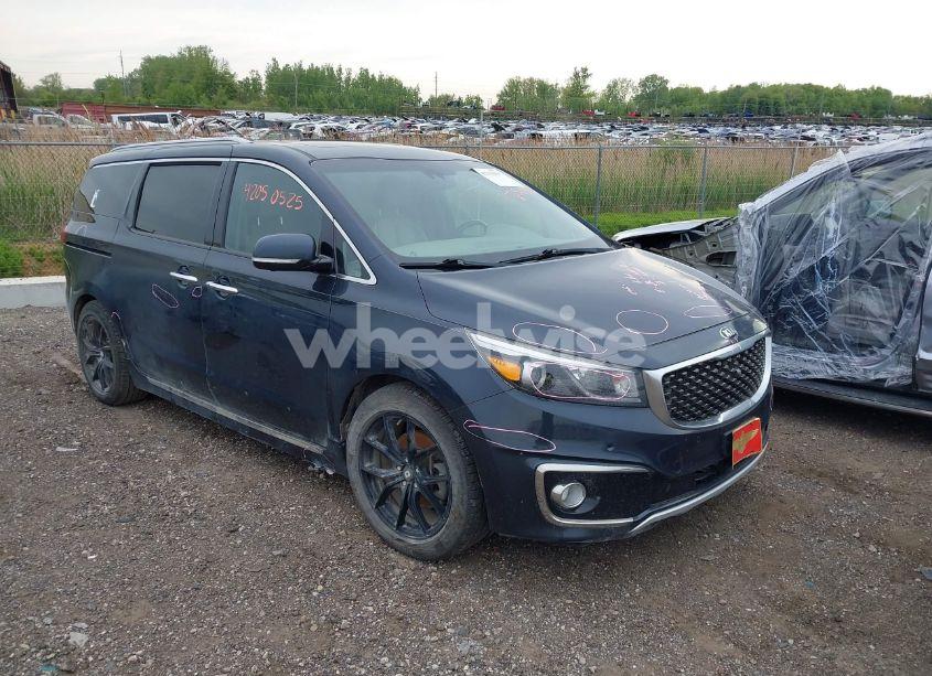 2017 Kia Sedona SX LUXURY (VIN KNDME5C17H6271635) main photo