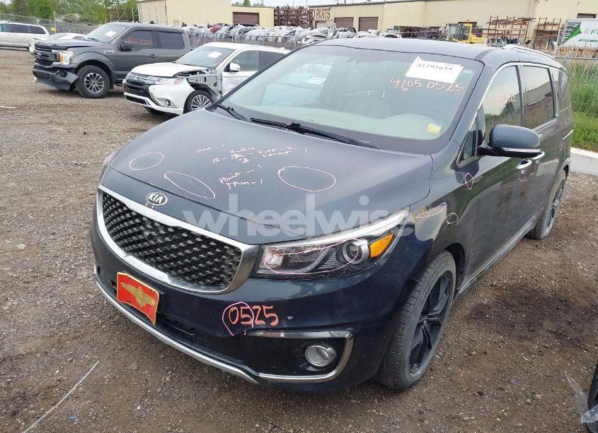 Photo 2 of 2017 Kia Sedona SX LUXURY (VIN KNDME5C17H6271635)