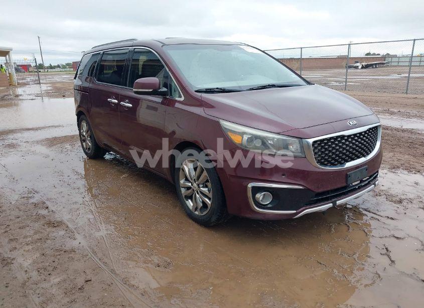 2016 Kia Sedona SX LUXURY (VIN KNDME5C1XG6170328) main photo