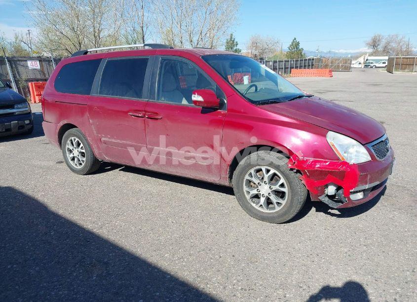 2014 Kia Sedona LX (VIN KNDMG4C76E6572482) main photo