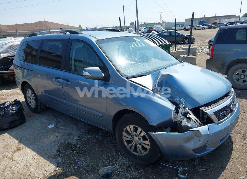 2012 Kia Sedona LX (VIN KNDMG4C77C6434107) main photo