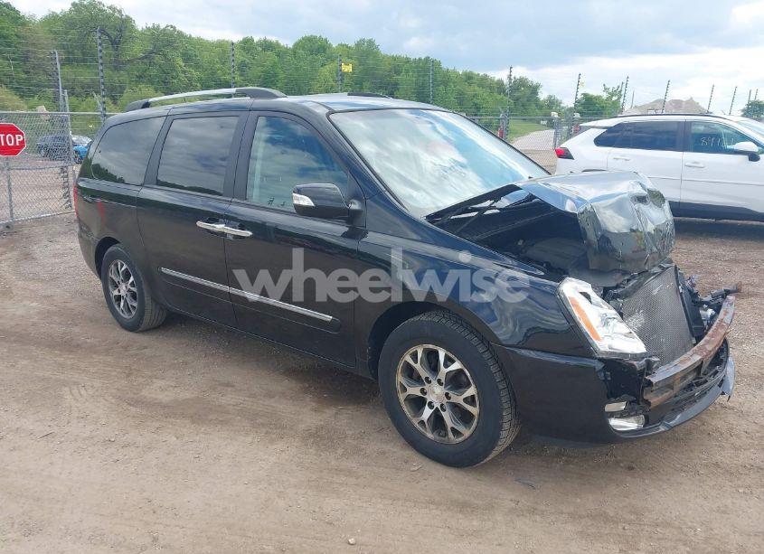 2014 Kia Sedona EX (VIN KNDMH4C71E6591891) main photo