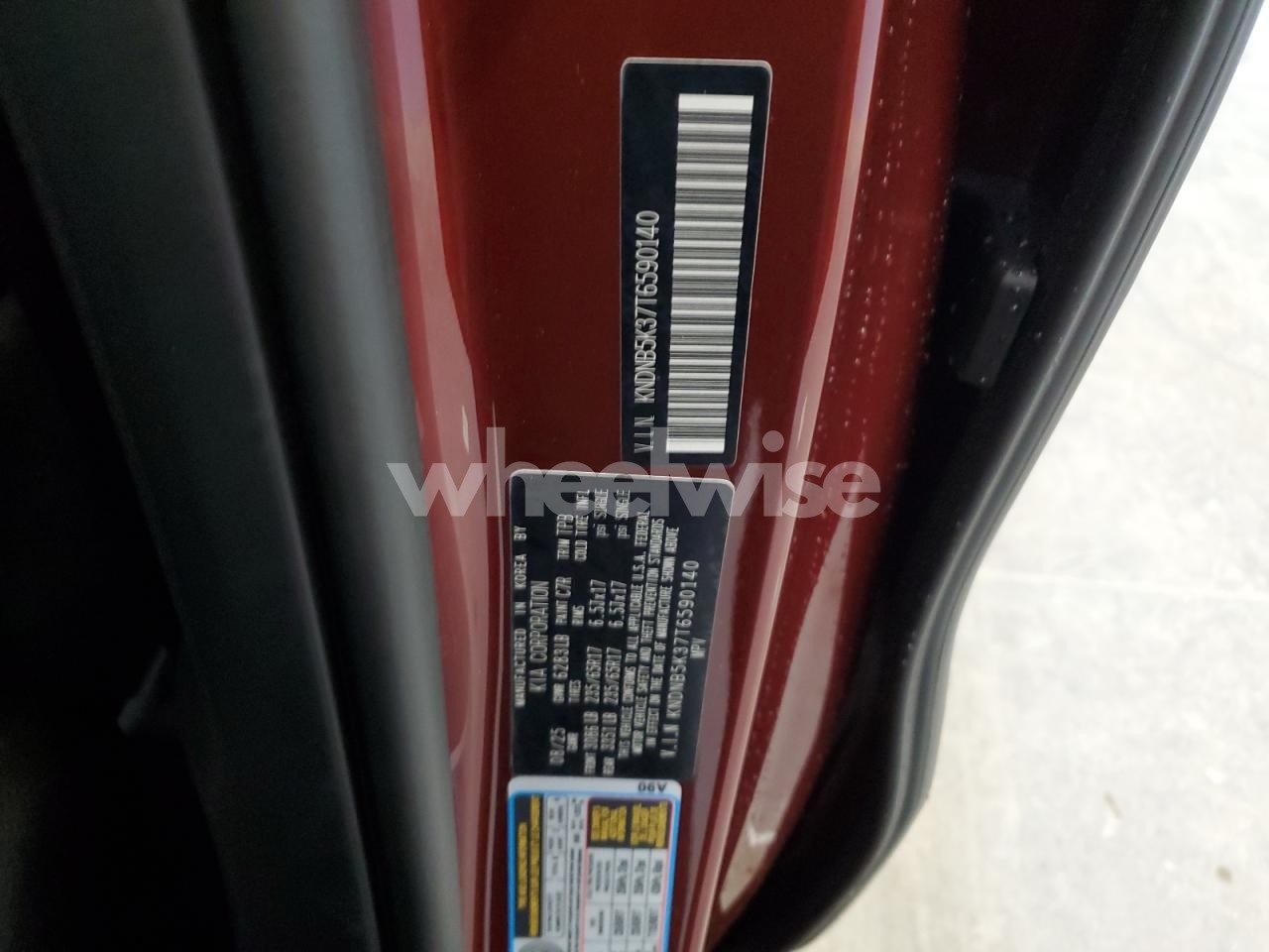 Photo 13 of 2026 KIA CARNIVAL LX (VIN KNDNB5K37T6590140)