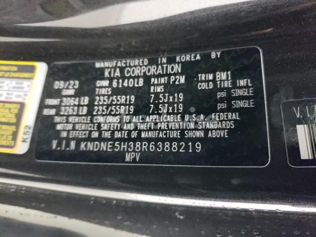 Photo 3 of 2024 KIA CARNIVAL SX (VIN KNDNE5H38R6388219)
