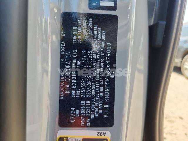 2025 KIA CARNIVAL SX (VIN KNDNE5K38S6479019) main photo