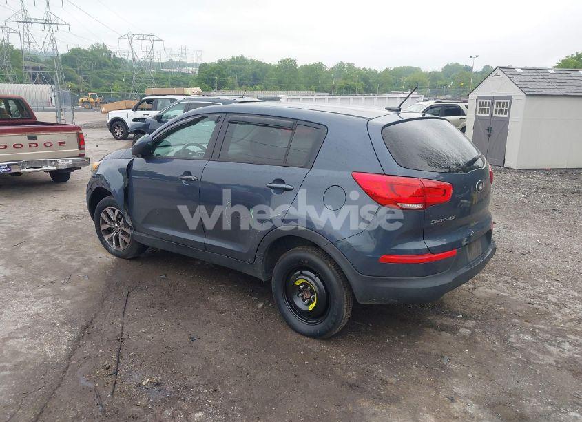 Photo 3 of 2016 Kia Sportage LX (VIN KNDPB3AC0G7818817)