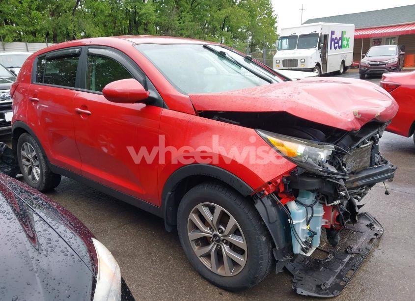 2014 Kia Sportage LX (VIN KNDPB3AC1E7586225) main photo