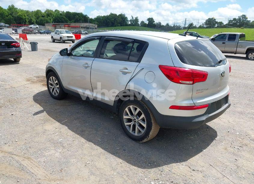 Photo 3 of 2015 Kia Sportage LX (VIN KNDPB3AC2F7731760)