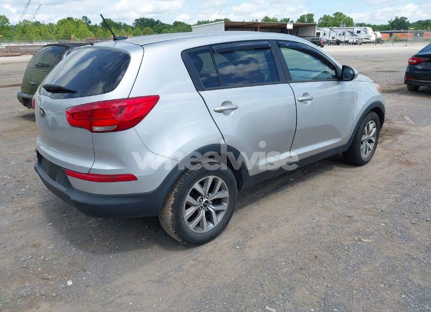Photo 4 of 2015 Kia Sportage LX (VIN KNDPB3AC2F7731760)