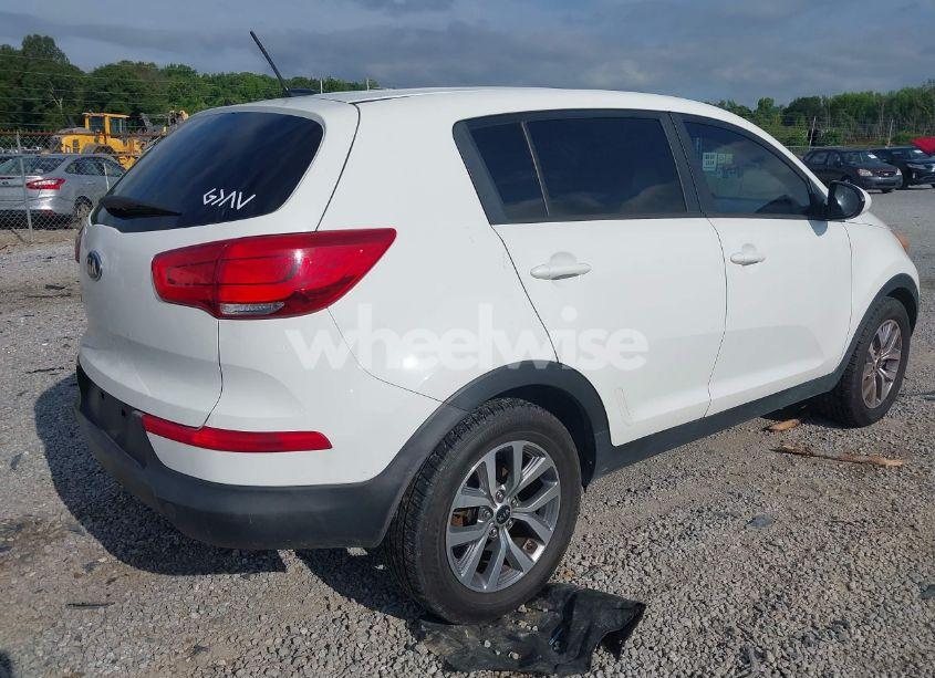 Photo 4 of 2016 Kia Sportage LX (VIN KNDPB3AC4G7811594)