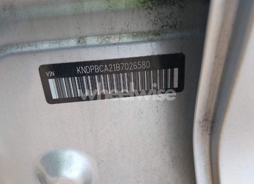 Photo 9 of 2011 Kia Sportage LX (VIN KNDPBCA21B7026580)