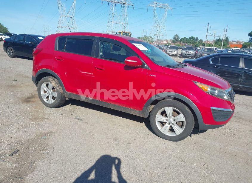 2012 Kia Sportage LX (VIN KNDPBCA23C7210386) main photo