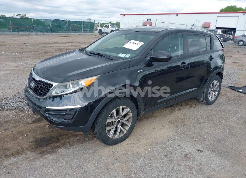 Photo 2 of 2016 Kia Sportage LX (VIN KNDPBCAC9G7863206)