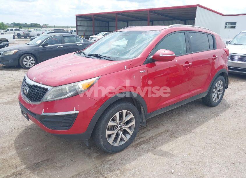 Photo 2 of 2014 Kia Sportage LX (VIN KNDPBCACXE7585297)