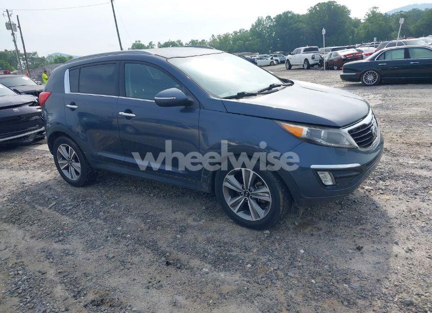 2014 Kia Sportage SX (VIN KNDPC3A6XE7661835) main photo