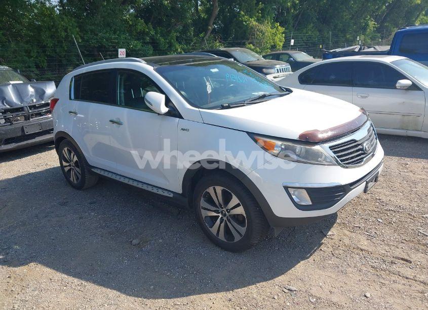 2013 Kia Sportage EX (VIN KNDPCCA22D7363985) main photo