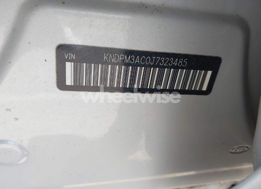 Photo 9 of 2018 Kia Sportage LX (VIN KNDPM3AC0J7323485)