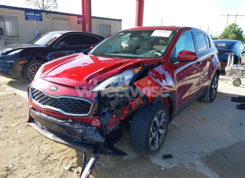 Photo 2 of 2021 Kia Sportage LX (VIN KNDPM3AC0M7844291)