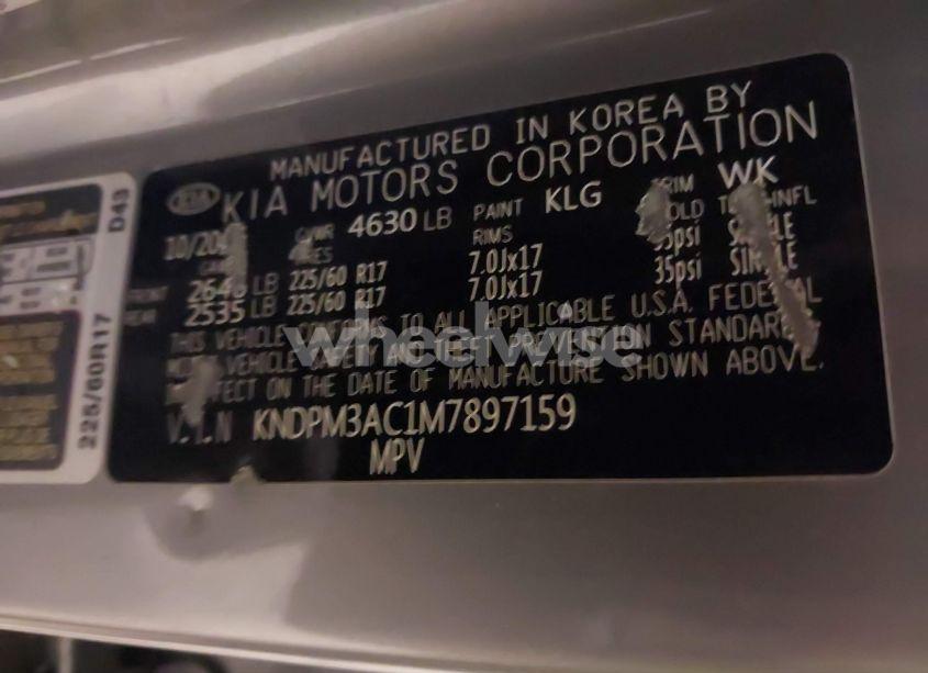 Photo 9 of 2021 Kia Sportage LX (VIN KNDPM3AC1M7897159)