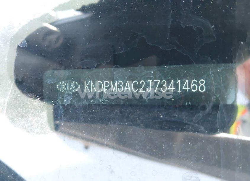Photo 9 of 2018 Kia Sportage LX (VIN KNDPM3AC2J7341468)
