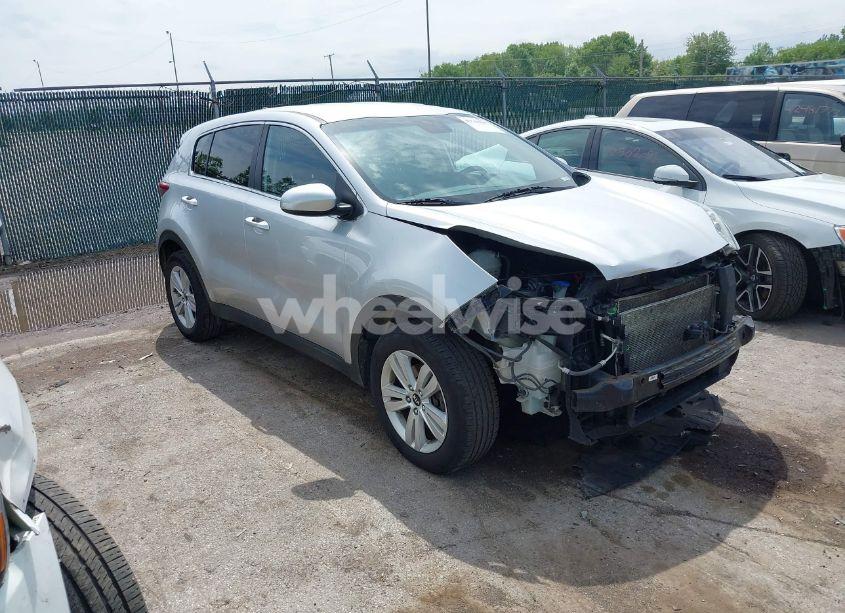2018 Kia Sportage LX (VIN KNDPM3AC2J7344614) main photo
