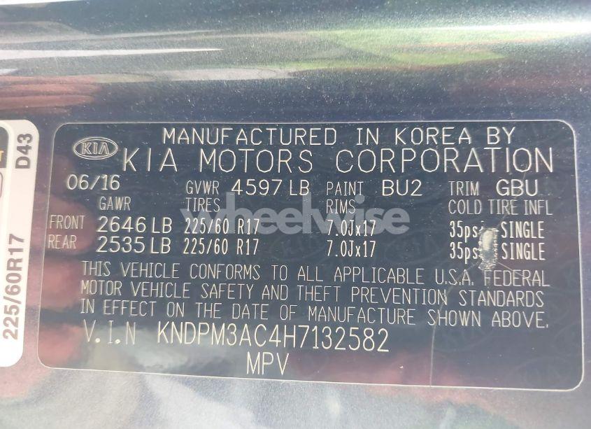 Photo 9 of 2017 Kia Sportage LX (VIN KNDPM3AC4H7132582)