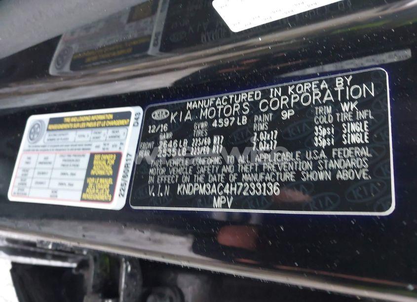 Photo 9 of 2017 Kia Sportage LX (VIN KNDPM3AC4H7233136)