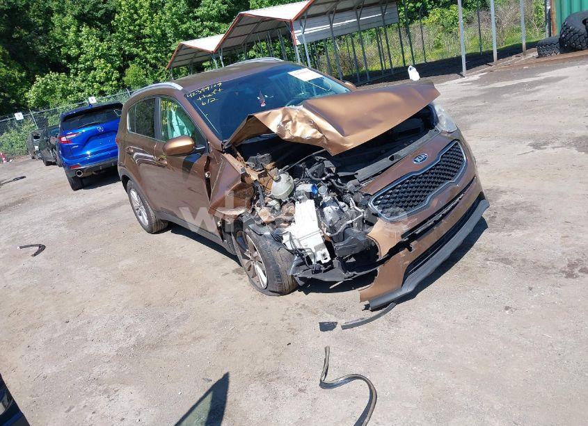 2018 Kia Sportage LX (VIN KNDPM3AC5J7400173) main photo