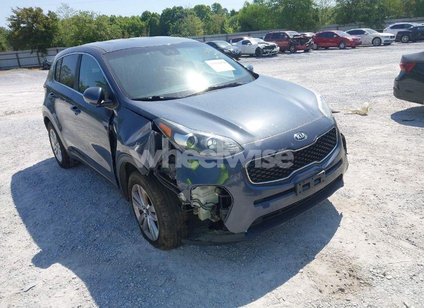 2018 Kia Sportage LX (VIN KNDPM3AC9J7472378) main photo