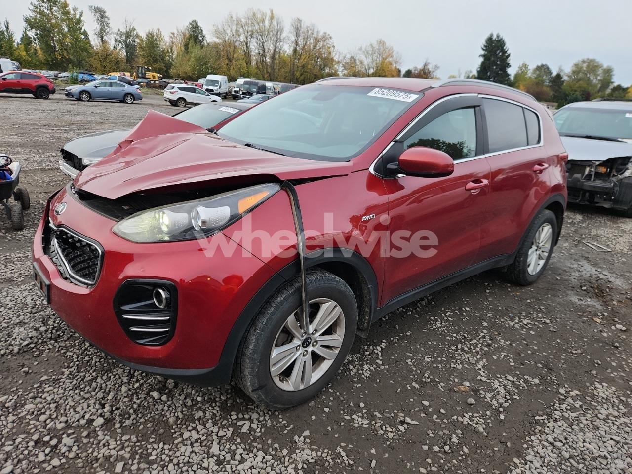 2017 KIA SPORTAGE LX (VIN KNDPMCAC2H7152927) main photo