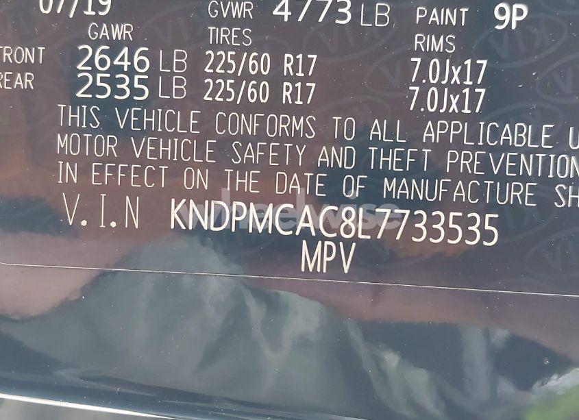 Photo 9 of 2020 Kia Sportage LX (VIN KNDPMCAC8L7733535)