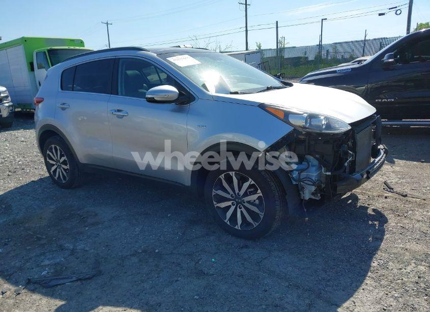 2019 Kia Sportage EX (VIN KNDPNCAC4K7535031) main photo