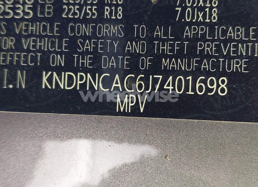 Photo 9 of 2018 Kia Sportage EX (VIN KNDPNCAC6J7401698)