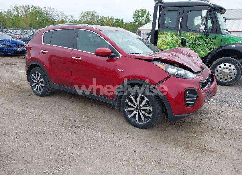 2017 Kia Sportage EX (VIN KNDPNCAC7H7263258) main photo