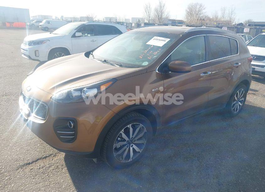 Photo 2 of 2017 Kia Sportage EX (VIN KNDPNCACXH7226186)