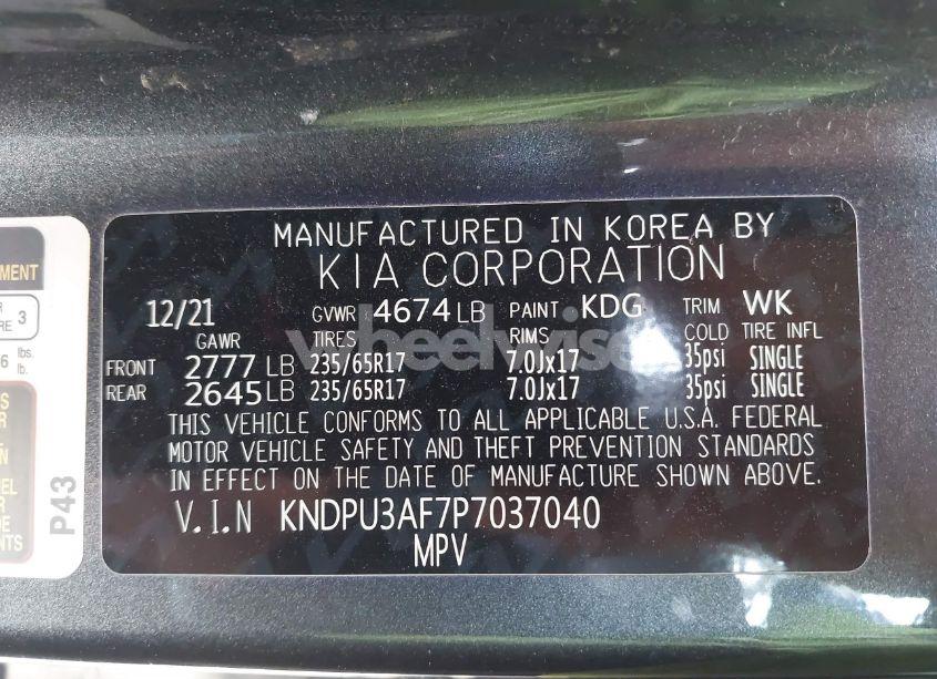 Photo 9 of 2023 Kia Sportage LX (VIN KNDPU3AF7P7037040)