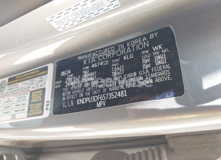 Photo 9 of 2025 Kia Sportage LX (VIN KNDPU3DF6S7352481)