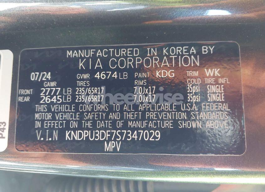 Photo 9 of 2025 Kia Sportage LX (VIN KNDPU3DF7S7347029)