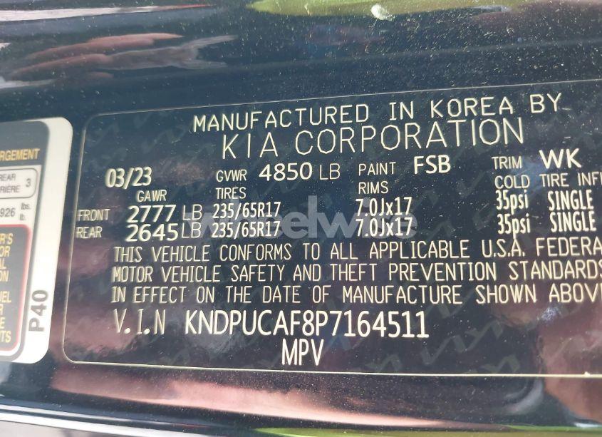Photo 9 of 2023 Kia Sportage LX (VIN KNDPUCAF8P7164511)