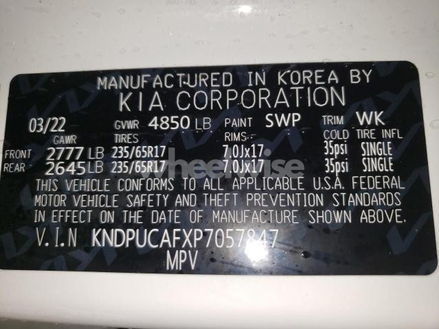 Photo 5 of 2023 KIA SPORTAGE LX (VIN KNDPUCAFXP7057847)