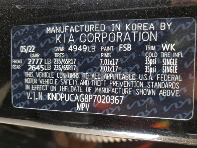 Photo 12 of 2023 KIA SPORTAGE LX (VIN KNDPUCAG8P7020367)