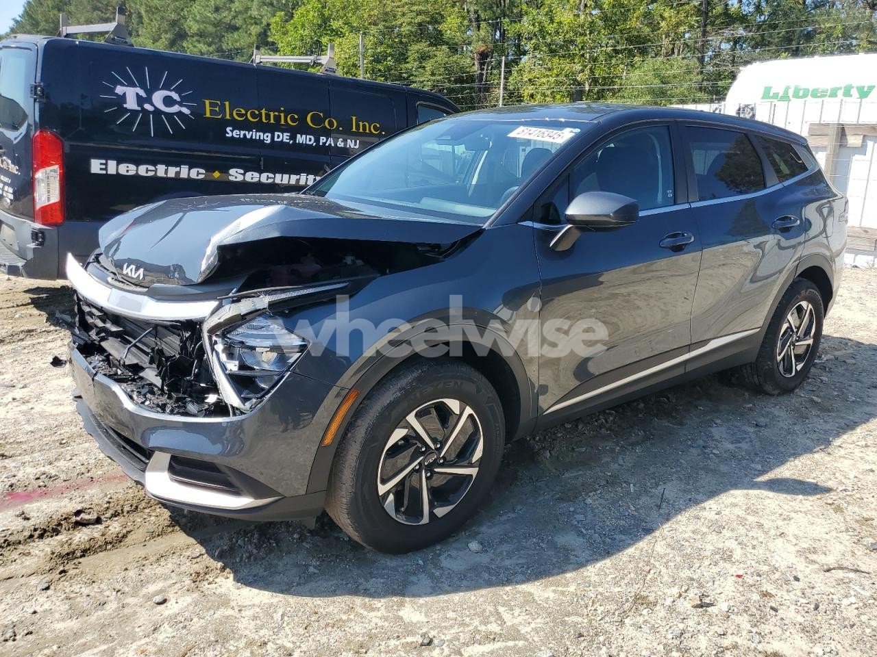 2023 KIA SPORTAGE LX (VIN KNDPUCAG8P7116922) main photo