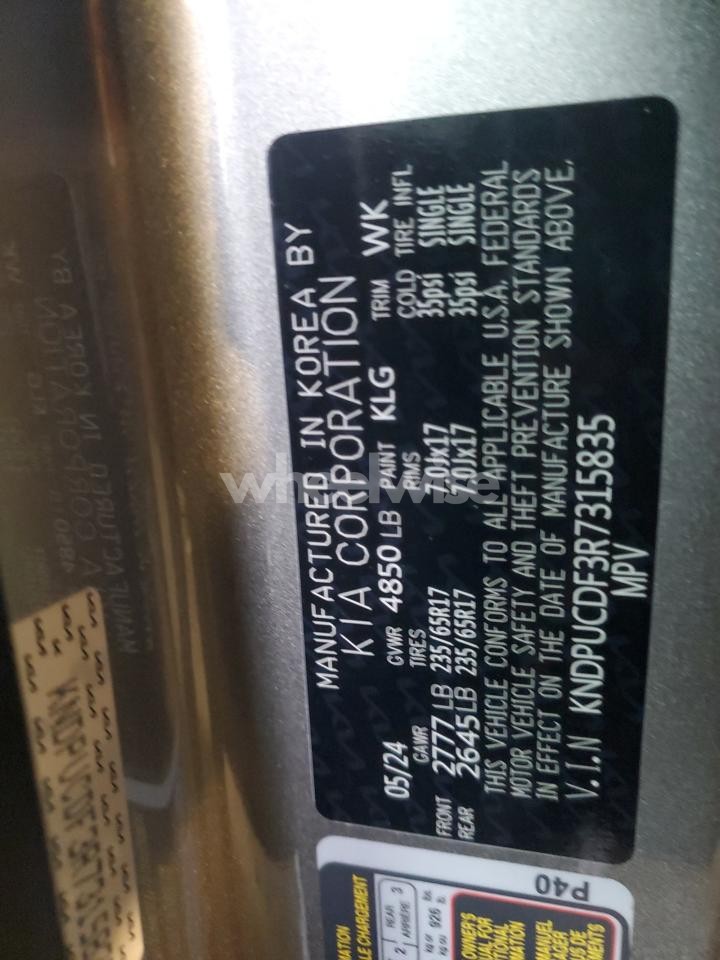 Photo 14 of 2024 KIA SPORTAGE LX (VIN KNDPUCDF3R7315835)