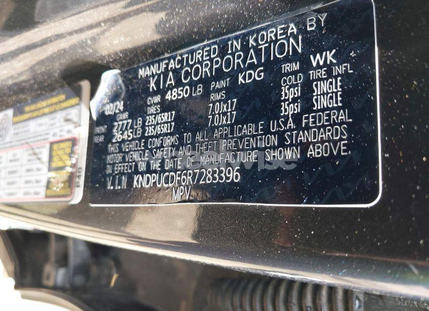 Photo 9 of 2024 Kia Sportage LX (VIN KNDPUCDF6R7283396)