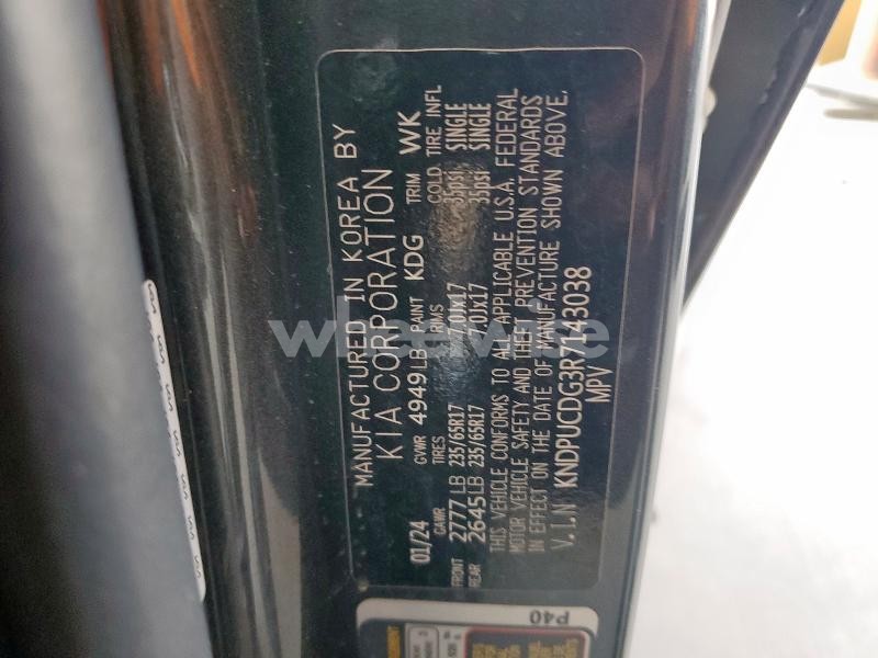 Photo 14 of 2024 KIA SPORTAGE LX (VIN KNDPUCDG3R7143038)