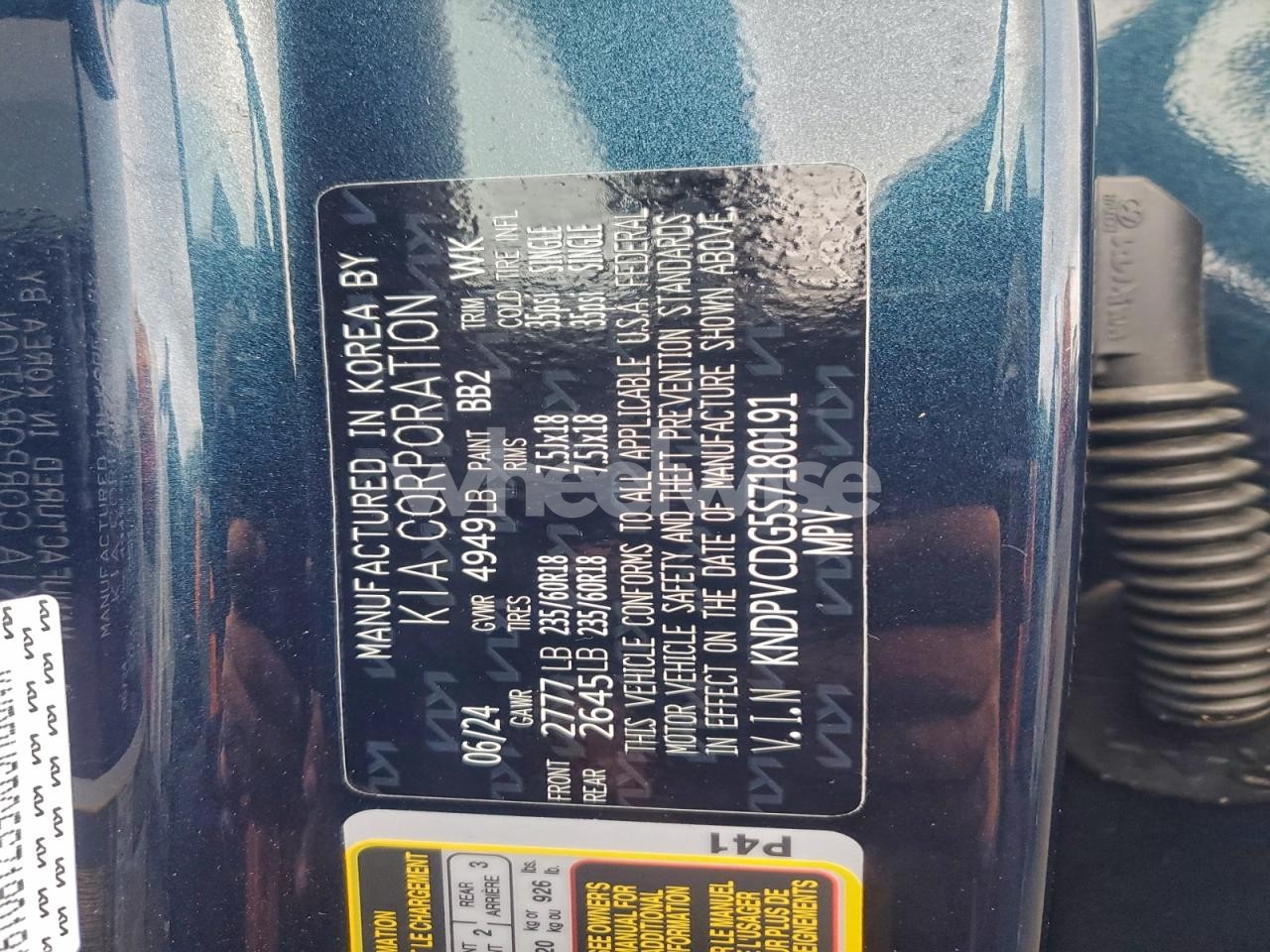 Photo 13 of 2025 KIA SPORTAGE EX (VIN KNDPVCDG5S7180191)