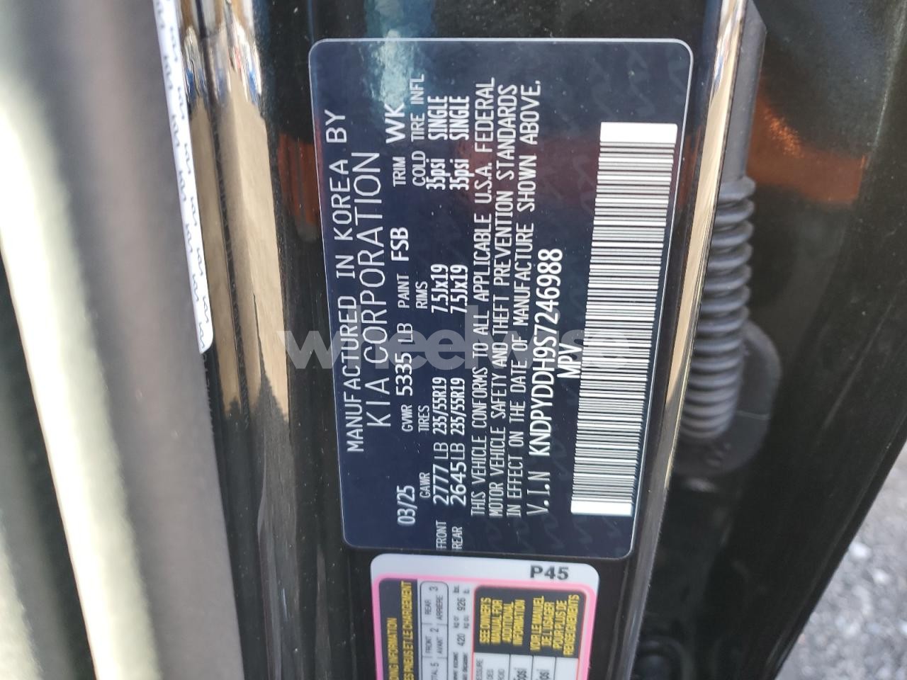 Photo 13 of 2025 KIA SPORTAGE X LINE (VIN KNDPYDDH9S7246988)