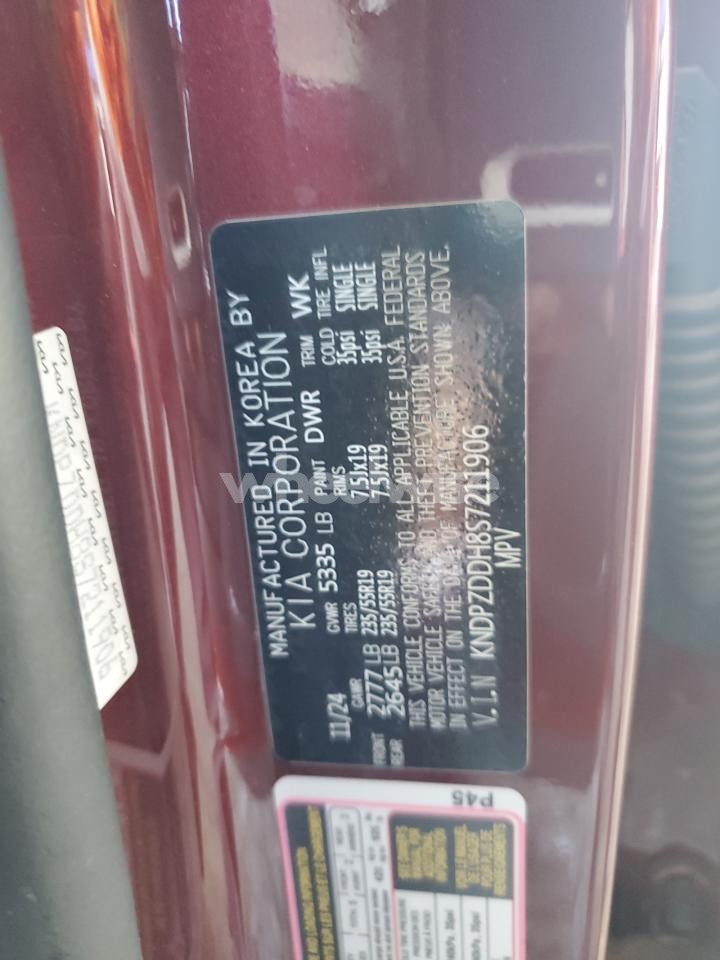 Photo 12 of 2025 KIA SPORTAGE X-LINE PRESTIGE (VIN KNDPZDDH8S7211906)