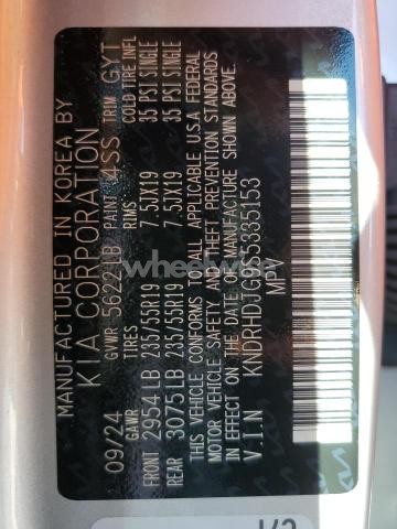 Photo 9 of 2025 KIA SORENTO EX (VIN KNDRHDJG9S5335153)